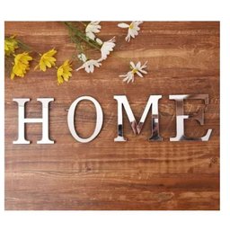 Espelho Decorativo Palavras Sala Quarto até 6 Letras Home - 2