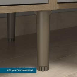 Módulo Inferior Cozinha Vitoria Porta Condimentos - Carvalho/offwhite - 2