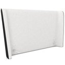 Ver imagem 1 de Cabeceira Cama Box Casal 140cm Nilo P05 Couríssimo Preto Bouclê Cru - Lyam Decor