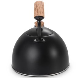 Chaleira Inox com Apito de Indução Preto Roma Vintage 1,5l - Brinox - 4