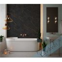 Ver imagem 5 de Adesivo Lavável Imita Mármore/Granito Nero Black Gold - 80x300cm