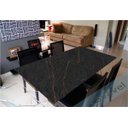 Ver imagem 6 de Adesivo Lavável Imita Mármore/Granito Nero Black Gold - 80x300cm