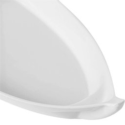 Kit 6 Barcas para Sushi Sashimi Melamina Branca Comida Japonesa Gourmet Mix - 7