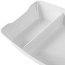 Ver mais imagens de Kit 6 Barcas para Sushi Sashimi Melamina Branca Comida Japonesa Gourmet Mix