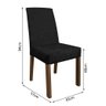 Kit 2 Cadeiras de Jantar 4255 Rustic/oxford Madesa - 3
