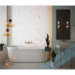 Adesivo Lavável Imita Mármore/Granito Calacata Gold 1 - 80x100cm