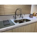 Ver imagem 2 de Adesivo Lavável Imita Mármore/Granito Calacata Gold 1 - 80x100cm