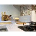 Ver imagem 3 de Adesivo Lavável Imita Mármore/Granito Calacata Gold 1 - 80x100cm