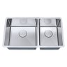 Cuba De Cozinha Aço Inox 1mm Escovado S205 81,3x45,7x22,9 cm Aço Escovado - 1