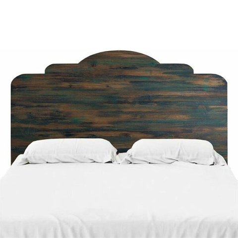 Adesivo De Parede Cabeceira de Cama Madeira 06 - QUEEN: 85x160cm