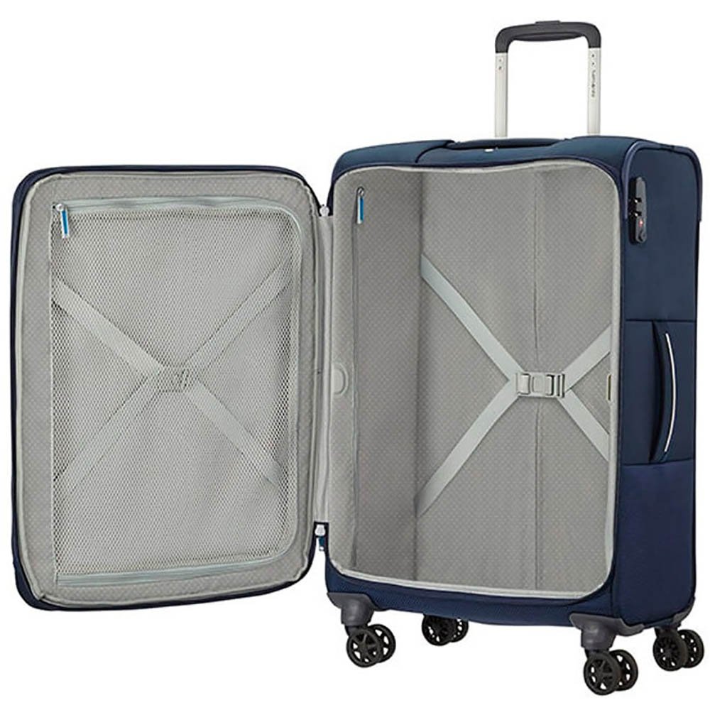 Mala de Viagem Ultra Leve Média (23 kg) com Rodas Duplas 360º e Cadeado TSA - Popsoda - Samsonite -  - 4