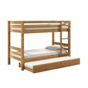 Ver imagem 2 de Treliche Solteiro 100% Madeira Maciça La Paz Espresso Móveis