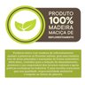 Treliche Solteiro 100% Madeira Maciça La Paz Espresso Móveis - 11