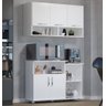 Kit Armário + Fruteira Módulo Três Portas Estilo Moderno Redecore Conjunto de móveis multifucinais - 1