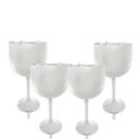 Ver imagem 2 de Kit 4 Taças Gin Branco Acrílico Copo Gin