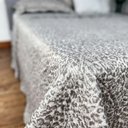 Ver imagem 6 de Cobreleito Casal King Duplaface 03 Pçs Animale 2,60 x 2,80 - Cinza