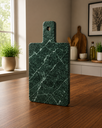 Ver imagem 2 de Tabua de Servir Mármore Verde Guatemala Natural 29x22cm