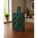 Ver imagem 2 de Tabua de Servir Mármore Verde Guatemala Natural 29x22cm
