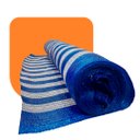 Ver imagem 1 de Tela Tapume Azul E Branca (rolo De 50m) 1,20m
