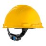 Capacete De Segurança Fácil Ajuste H-700 Amarelo 3M - 1
