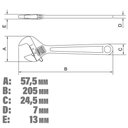Ver imagem 5 de Chave Inglesa Ajustável 8 Pol Pro 44022108 Tramontina