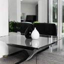 Ver imagem 5 de Dupla Vaso de Mesa Pequeno de Cerâmica Mimo Preto e Branco Clássico