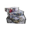 Ver mais imagens de Conjunto Porta Objetos Decorativo Madeira 3 Peças