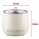 Ver imagem 7 de Panela Elétrica de Arroz Caldos Legumes Cerâmica Antiaderente 1,8 L 110v