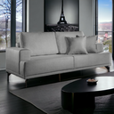 Ver imagem 2 de Sofá 2 e 3 Lugares Toronto Linho Cinza Medio 2m