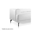 Ver imagem 6 de Sofá 2 e 3 Lugares Toronto Linho Cinza Medio 2m