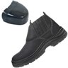 Botina de Segurança Bico Plástico Safetyflex Marluvas - Proteloja EPI`s - 39 - Preto - 1
