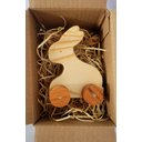 Ver imagem 4 de Coelho de Madeira Maciça. Brinquedo Artesanal e Decoração.