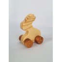 Ver imagem 1 de Coelho de Madeira Maciça. Brinquedo Artesanal e Decoração.