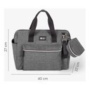 Ver imagem 3 de Bolsa Maternidade Luxo Maxi Grey (cinza) - Kikka Boo