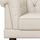 Ver imagem 5 de Sofá Living 4 Lugares 274cm Apso Bouclé Off White - Sallar Home