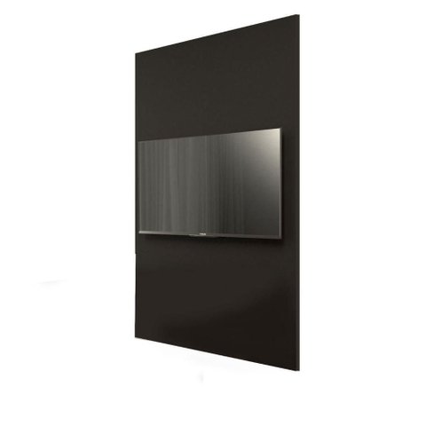 Painel de TV para Sala de Reunião F5 Office MDF 110cm Preto