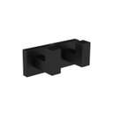 Ver imagem 1 de Cabide Quadratta Duplo Black Matte - Deca 2062.BL83.MT