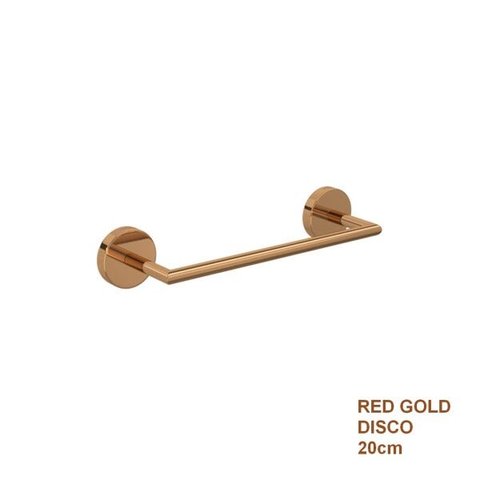 Porta Toalha Barra Disco 20cm Red Gold - Deca