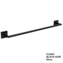Ver imagem 1 de Porta Toalha Clean 50 Cm Black Noir 2040.BL.050.CLN.NO - Deca