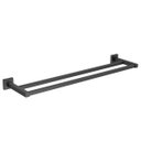 Ver imagem 2 de Porta Toalha Duplo Quadratta Black Matte 2042.BL83.MT - Deca