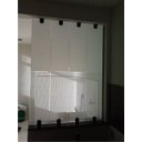 Ver imagem 5 de Adesivo Decorativo Jateado Liso para Vidro, Box, Janelas e Portas - 5,0 x 0,50 M