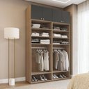 Ver imagem 1 de Closet com Maleiro 140 cm Frame Yescasa