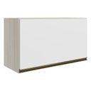 Ver imagem 1 de Armario Aereo Basc Mdf 60 Cm Kali 16337 Bianco Toq Branco Uv Nicioli