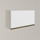 Ver imagem 6 de Armario Aereo Basc Mdf 60 Cm Kali 16337 Bianco Toq Branco Uv Nicioli