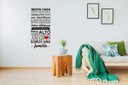 Ver imagem 3 de Adesivo Decorativo Parede Frase Nesta Casa Somos Verdadeiros