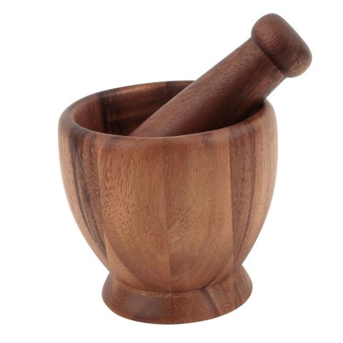 Pilão Acácia 11cm - A\casa