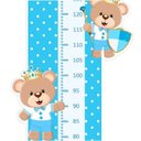 Ver imagem 3 de Adesivo Decorativo Infantil Régua Crescimento - Ursinho Azul
