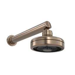 Chuveiro Deca Acqua Plus Corten Matte Com Tubo Reto Parede - 1