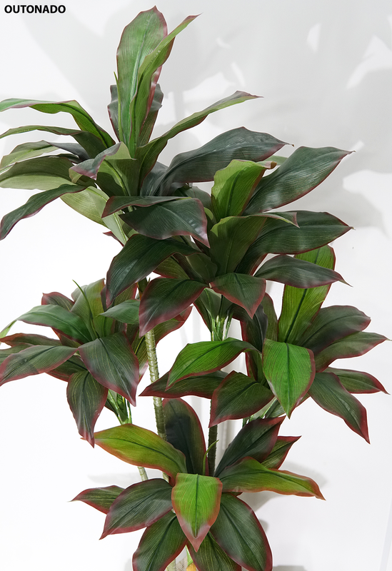 Planta Dracena Palmeira Artificial Grande 1.6m Outonada - 2