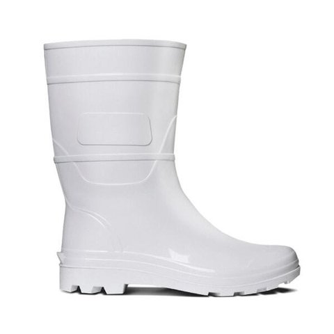 Bota de PVC Cano Longo Branca - Crival - 37